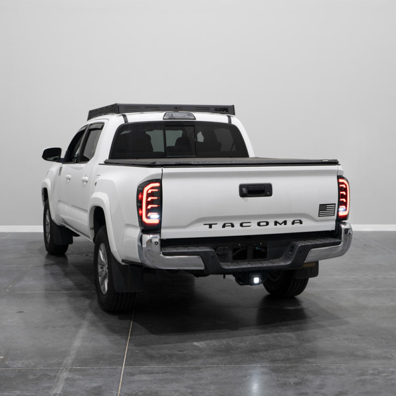Toyota Tacoma Tail Lights - FORM Lighting - Sequential LED - Smoked - `16-`23